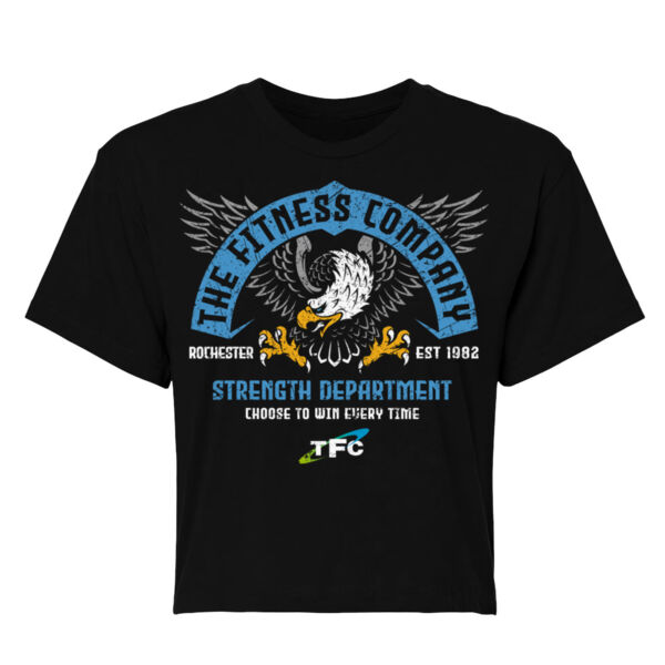 EAGLE STRIKE - WOMEN'S CROP T-SHIRT Thumbnail