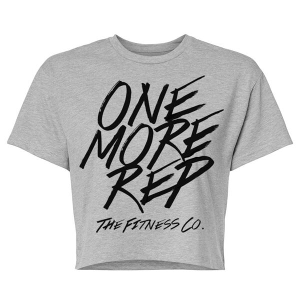 ONE MORE REP BRUSH - WOMEN'S CROP T-SHIRT Thumbnail