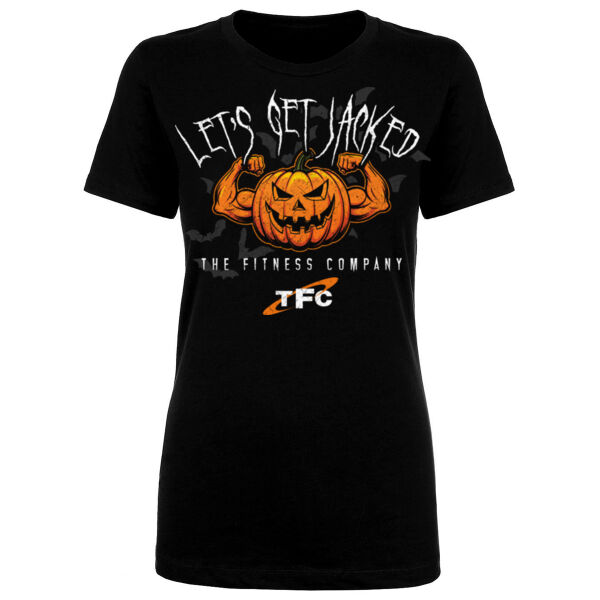 LET'S GET JACKED - WOMEN'S FITTED T-SHIRT Thumbnail